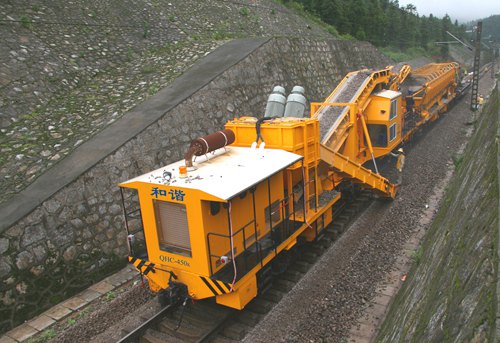 QHC-450全斷面道床換砟機